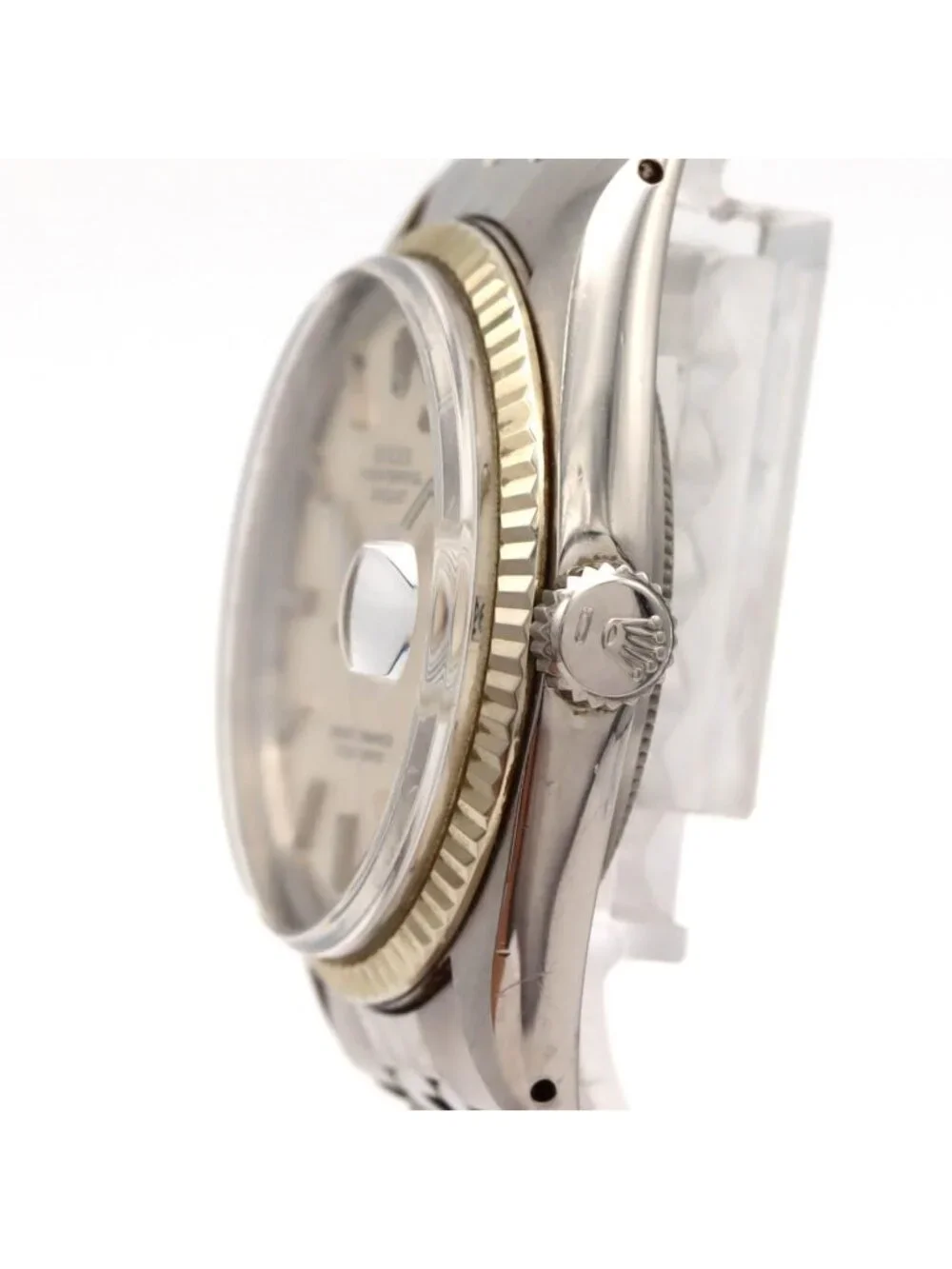 Rolex Datejust Stainless Steel White Gold Automatic